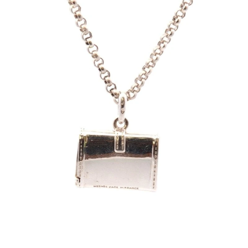 Collier Pendentif HERMÈS En Argent 2 Collier Pendentif HERMÈS En Argent – Image 2