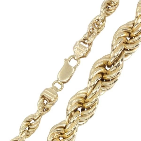 Collier Torsadé En Or Jaune 3 Collier Torsadé En Or Jaune – Image 3