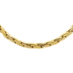 Collier Torsadé Or Jaune 11 Collier Torsadé Or Jaune -Castafiore Boutique collier torsade or jaune 604371