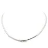 Collier Trilogie Or Blanc Diamant 14 Collier Trilogie Or Blanc Diamant -Castafiore Boutique collier trilogie or blanc diamant 252707