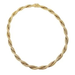 Miller Collier Maille MELLERIO En Or Jaune -Castafiore Boutique collier vintage mellerio dits meller or jaune 305059