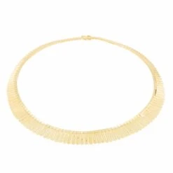 Collier Vintage Or Jaune -Castafiore Boutique collier vintage or jaune 607176