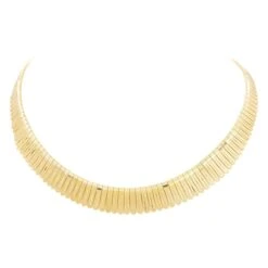 Collier Vintage Or Jaune