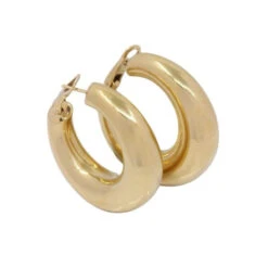 Créoles CHAUMET "Anneau" En Or Jaune