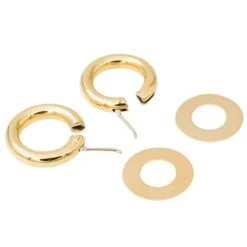 Créoles En Orjaune -Castafiore Boutique creoles en orjaune 724418