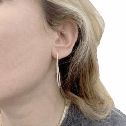 Miller Créoles MESSIKA "New Gatsby" En Or Rose Et Diamants -Castafiore Boutique creoles messika new gatsby en or rose avec diamants 314140