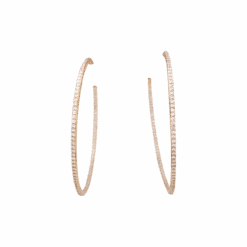 Miller Créoles MESSIKA "New Gatsby" En Or Rose Et Diamants