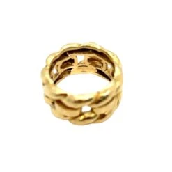 Bague Bandeau DAVID WEBB En Or Jaune -Castafiore Boutique david webb woven gold unisex band ring 428549