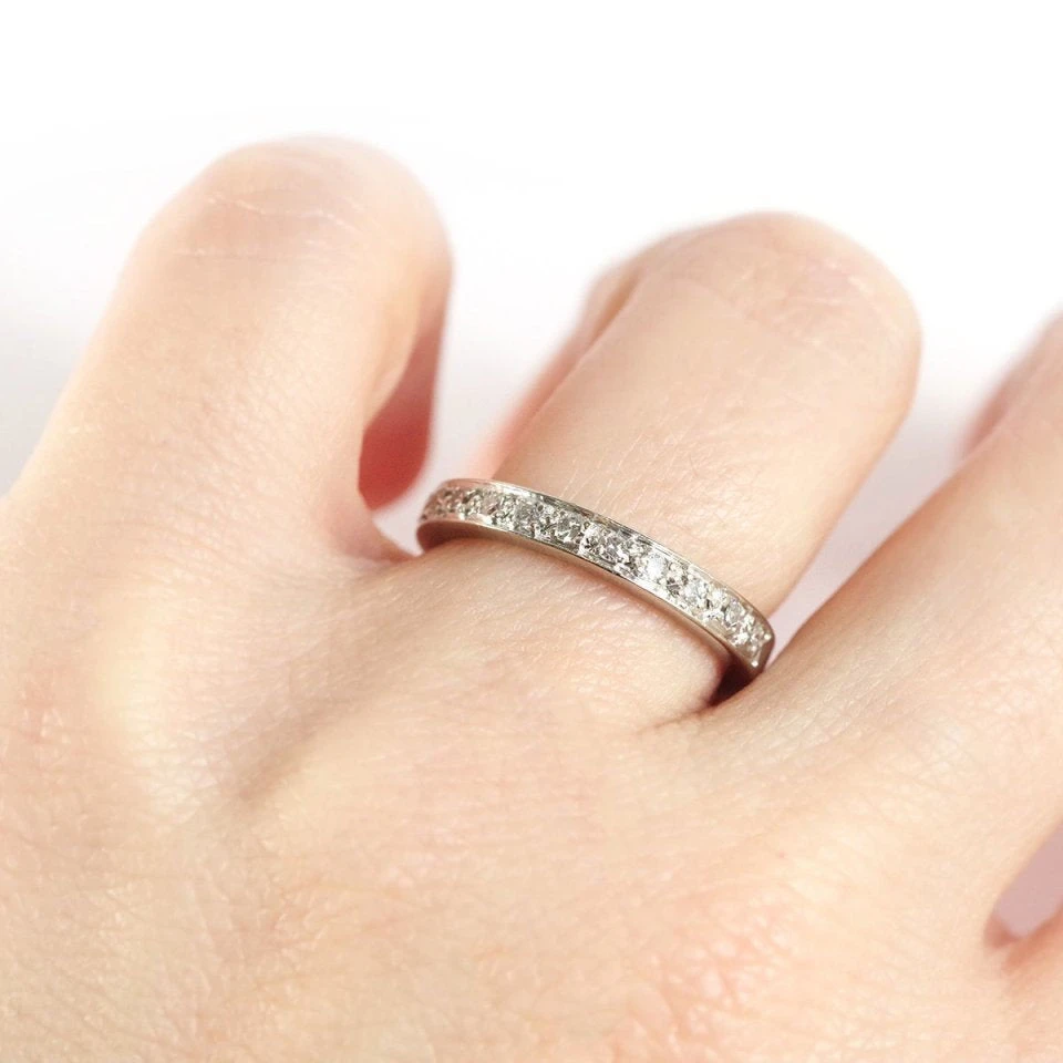 Bague Alliance En Or Et Diamants 2 Bague Alliance En Or Et Diamants – Image 2