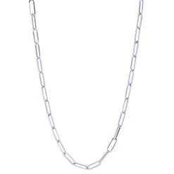 Collier Maille DINH VAN "Maillon S" En Or Blanc