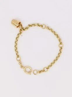 DIOR Bracelet Chaine Or Jaune Dé à Coudre -Castafiore Boutique dior bracelet chaine or jaune de a coudre 241153