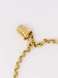 DIOR Bracelet Chaine Or Jaune Dé à Coudre -Castafiore Boutique dior bracelet chaine or jaune de a coudre 784684