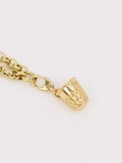 DIOR Bracelet Chaine Or Jaune Dé à Coudre -Castafiore Boutique dior bracelet chaine or jaune de a coudre 811912