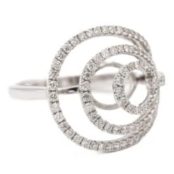 Djula BagueOr Blanc Diamant -Castafiore Boutique djula bague or blanc diamant 357466