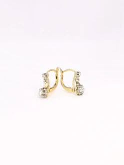 Dormeuses Anciennes Diamants 0,4 Ct -Castafiore Boutique dormeuses anciennes diamants 04 ct 508317