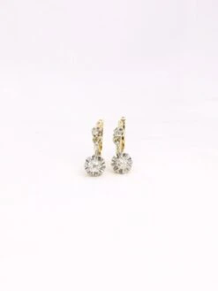 Dormeuses Anciennes Diamants 0,4 Ct