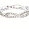 Etername Bague Entrelacs Or Blanc Diamant -Castafiore Boutique etername bague entrelacs or blanc diamant 166368