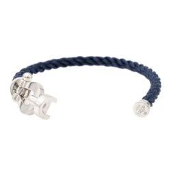 Bracelet FRED "Force 10" Manille En Or Blanc GM -Castafiore Boutique fred bracelet force 10 or blanc 905826