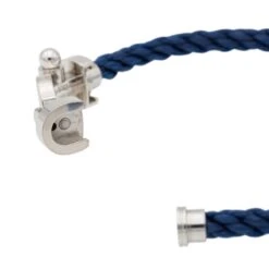 Bracelet FRED "Force 10" Manille En Or Blanc GM -Castafiore Boutique fred bracelet force 10 or blanc 918802