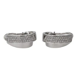 Giorgio Visconti Boucles D'oreillesOr Blanc Diamant -Castafiore Boutique giorgio visconti boucles doreilles or blanc diamant 601341