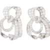 Importante Boucle D'oreilles Platine Et Diamants Circa 1930 9 Importante Boucle D'oreilles Platine Et Diamants Circa 1930 -Castafiore Boutique importante boucle doreilles platine et diamants circa 1930 488685