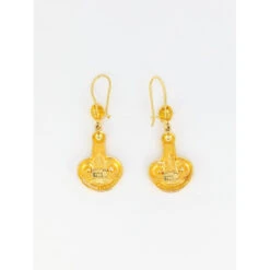 LALAOUNIS - Paire De Boucles D’oreilles Dormeuses En Or Jaune 9 LALAOUNIS - Paire De Boucles D’oreilles Dormeuses En Or Jaune -Castafiore Boutique lalaounis paire de boucles doreilles dormeuses en or jaune 263992