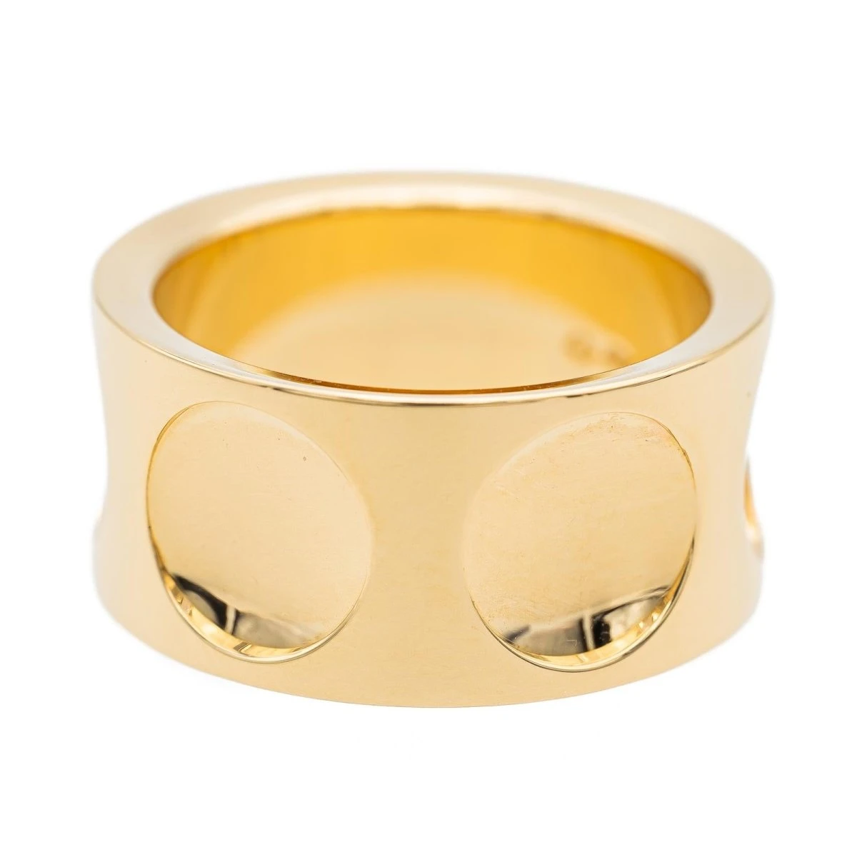 Louis Vuitton Bague Bandeau Empreinte Or Jaune 6 Louis Vuitton Bague Bandeau Empreinte Or Jaune â Image 6