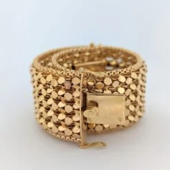 Manchette En Or Jaune -Castafiore Boutique manchette en or jaune 838534