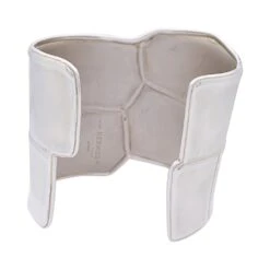 Miller Manchette Hermès, "Niloticus Eclat", Argent. -Castafiore Boutique manchette hermes niloticus eclat argent 325370