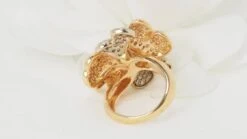 Bague Fleur En Or 3 Tons Diamants Et Perle De Culture 11 Bague Fleur En Or 3 Tons Diamants Et Perle De Culture -Castafiore Boutique mc 1M8eAKUo9N