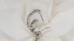 Pendants D'oreilles En Or Blanc, Diamants Et Corail -Castafiore Boutique mc 2GctJQsKT