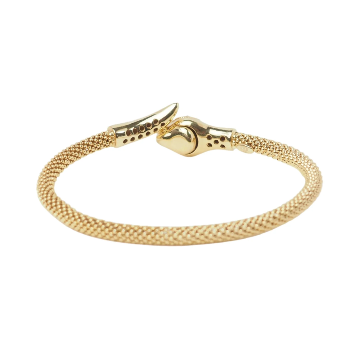 Bracelet Serpent En Or Jaune Et Rubis 2 Bracelet Serpent En Or Jaune Et Rubis – Image 2