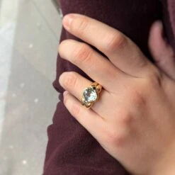 Bague - Or, Saphirs & Topaze -Castafiore Boutique mc 3nApj6sEU