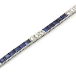 Bracelet - Platine, Saphirs & Diamants -Castafiore Boutique mc 5BlWbhJnB