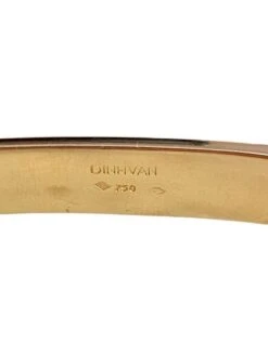 DINH VAN Bracelet Jonc Signé En Or Jaune 18k -Castafiore Boutique mc 6GB2h5qsQ