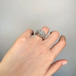 Bague - Platine Et Diamants -Castafiore Boutique mc 6QjPqSPW