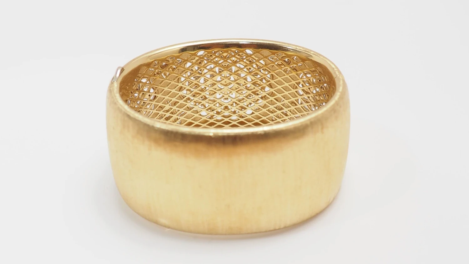 Bracelet Manchette Or Bicolore Et Diamants 11 Bracelet Manchette Or Bicolore Et Diamants – Image 11