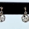 Boucles D’oreilles En Or 18 Carats Et Diamants, époque 1900. -Castafiore Boutique mc 8i1PRMcYg