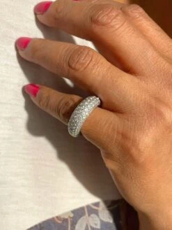 Bague CHAUMET "Anneau" Diamants En Or Blanc -Castafiore Boutique mc 9ablfGSk7j