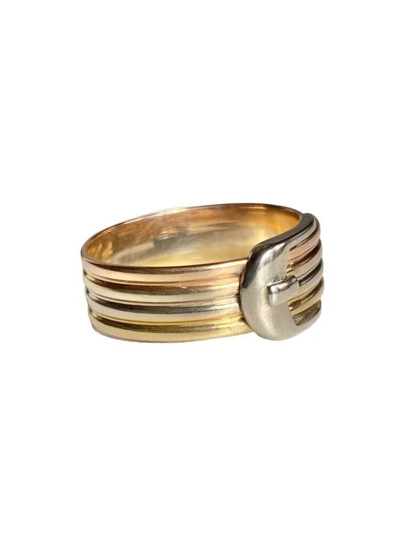 Bague Ceinture, En 3 Ors 18k 3 Bague Ceinture, En 3 Ors 18k – Image 3