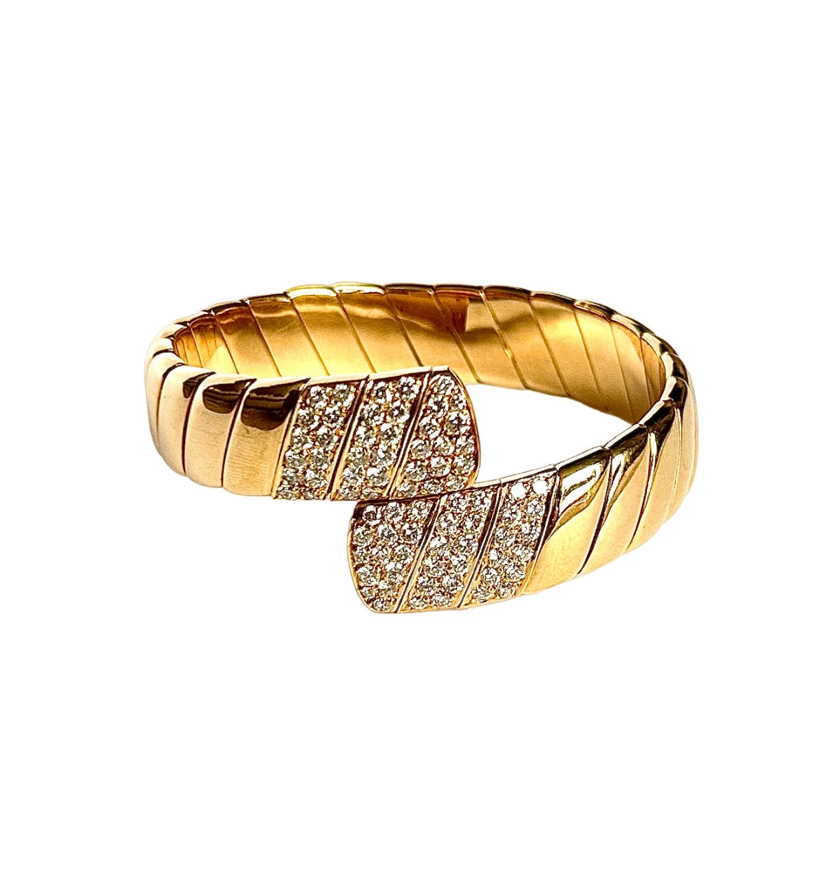 Bracelet CARTIER En Or Jaune Et Diamants 3 Bracelet CARTIER En Or Jaune Et Diamants – Image 3