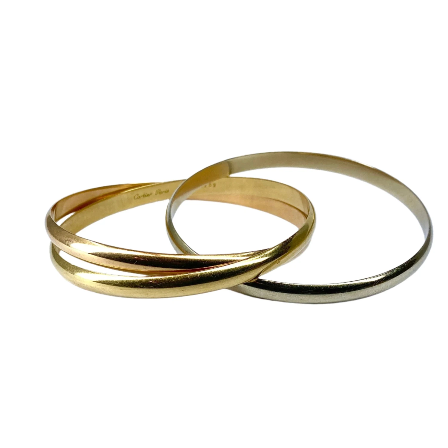 Cartier Bracelet Trinity Or 18 Carats Jaune, Rose, Blanc 3 Cartier Bracelet Trinity Or 18 Carats Jaune, Rose, Blanc – Image 3