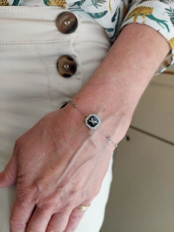 Bracelet MAUBOUSSIN "Palazzo Portofino" En Or Blanc Et Diamants 2 Bracelet MAUBOUSSIN "Palazzo Portofino" En Or Blanc Et Diamants – Image 2