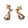 Paire De Boucles D'Oreilles Morganites Et Diamants -Castafiore Boutique mc HX ZlUPcs