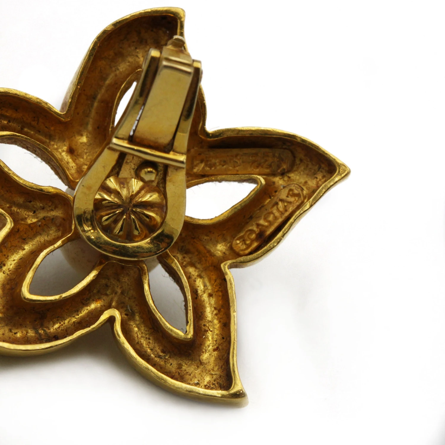 Boucles D'oreilles Or & Perles - ZOLOTAS 2 Boucles D'oreilles Or & Perles - ZOLOTAS – Image 2