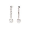 Boucles D'oreilles Art DécoPlatine Et Diamants -Castafiore Boutique mc WQSQ6fN6bp