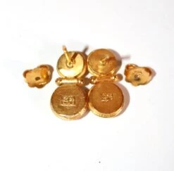 Boucles D'Oreilles En Or Grec 22 Carats -Castafiore Boutique mc XkgHo7 rO