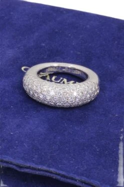 Bague CHAUMET "Anneau" Diamants En Or Blanc -Castafiore Boutique mc XlbvfMYnp3