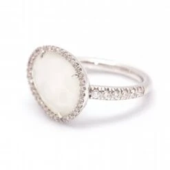 Bague MIMI LUNA En Or Blanc Et Diamants -Castafiore Boutique mc YiCP2vaFz