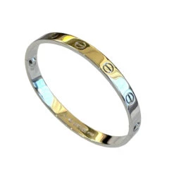 Bracelet Cartier "Love" En Or Blanc, Taille 17 -Castafiore Boutique mc ZWX7QgtY6